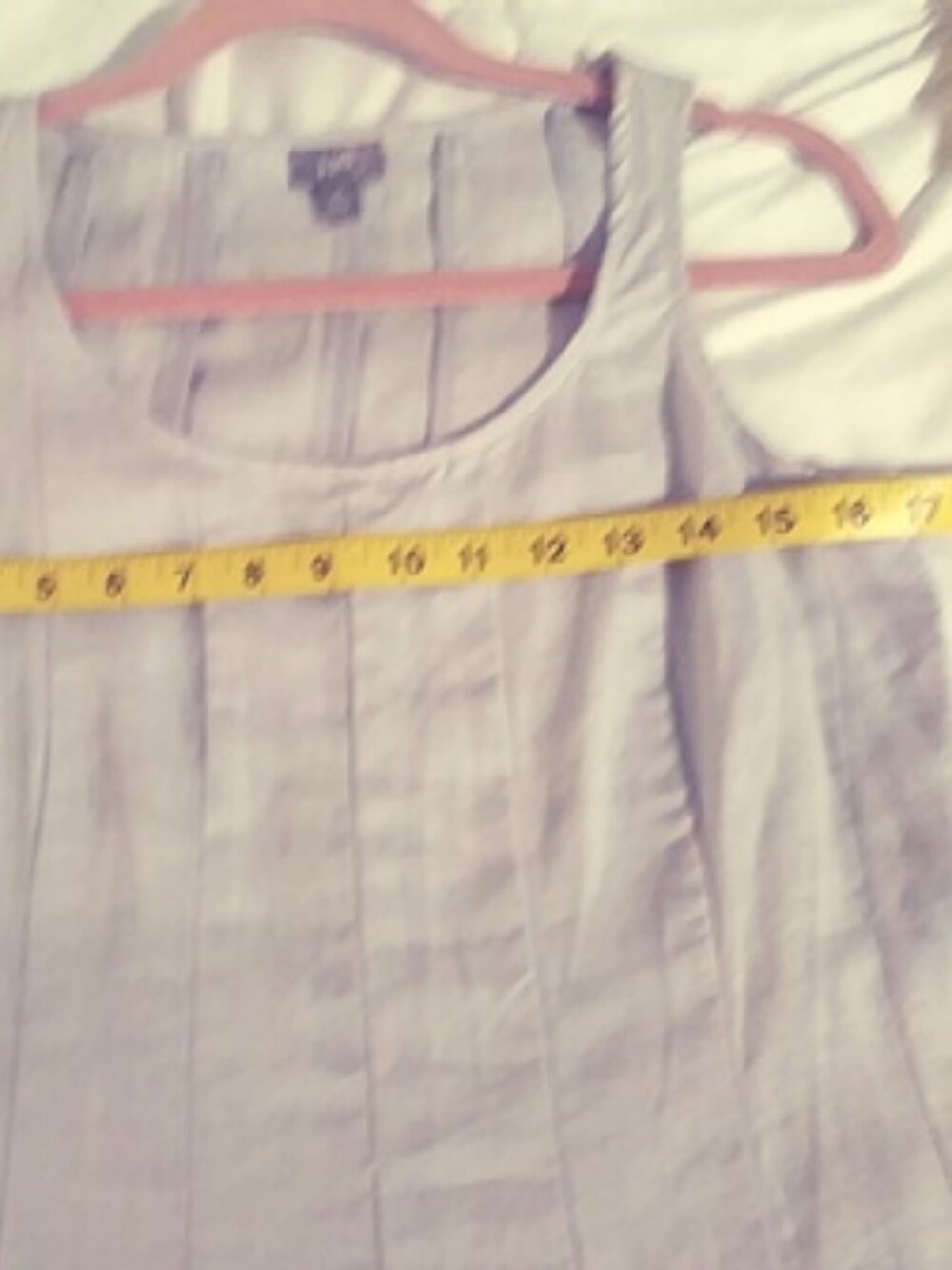 J.JILL 100% Linen Sleeveless Maxi Dress Size S - Picture 7 of 10